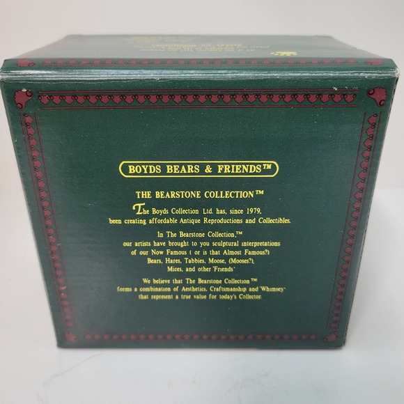 Boyds Bears & Friends Bearstone‎ Collection Micro Bear 3000-SIX Figurine - Picture 10 of 13